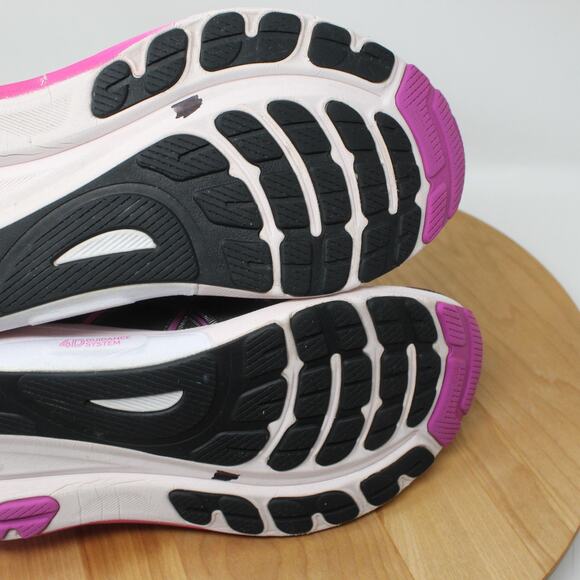 Asics Shoes Womens 9.5 Gel Kayano 30 Running Sneakers Black Pink Gym Athleisure - Picture 7 of 11